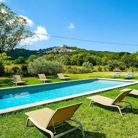 4 Stars Farmhouse, Heated Pool, View, 10 People *